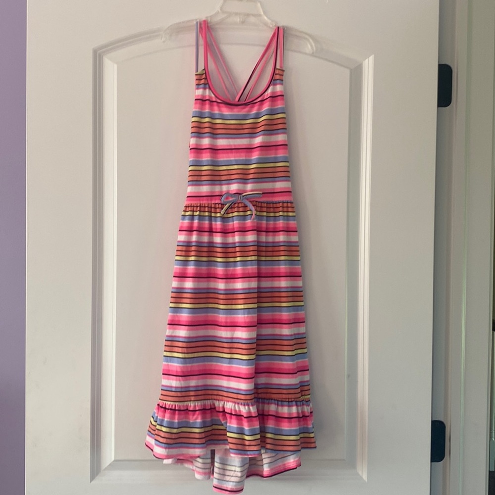 Girls Striped Summer Dress